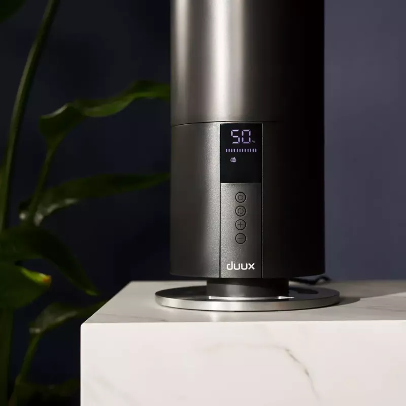 Drėkintuvas Duux Beam Mini 2 Ultragarsinis — 3 L vandens talpa, LED ekranas, Juodas