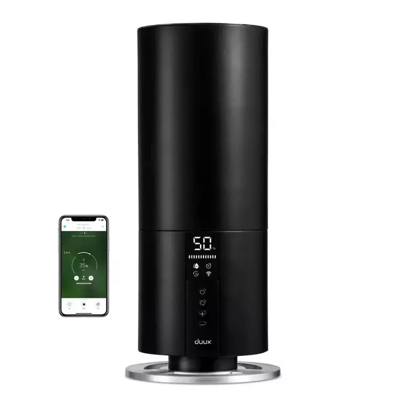 Drėkintuvas Duux Beam Mini 2 Ultragarsinis — 3 L vandens talpa, LED ekranas, Juodas