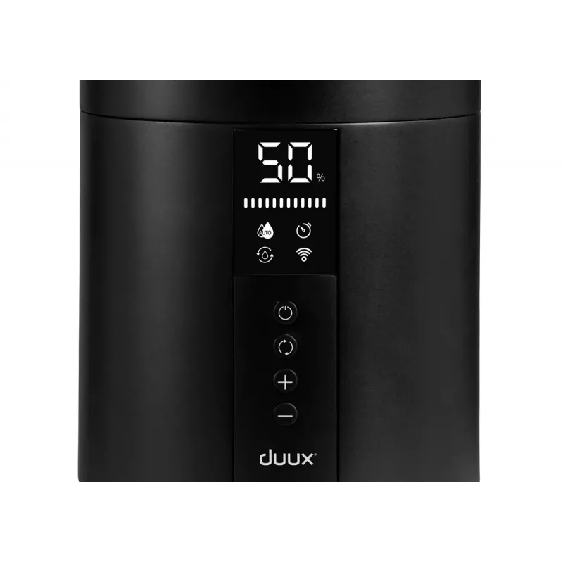 Drėkintuvas Duux Beam Mini 2 Ultragarsinis — 3 L vandens talpa, LED ekranas, Juodas