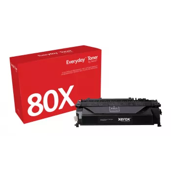 Xerox Everyday™ Black Toner, suderinamas su HP 80X (CF280X), didelės talpos