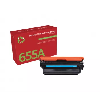 Xerox Everyday™ Cyan perdirbtas toneris, suderinamas su HP 655A (CF451A), standartinė talpa