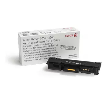 Xerox originalus juodas standartinės talpos toneris Phaser® 3052/3260, WorkCentre® 3215/3225 (1500 puslapių) - 106R02775