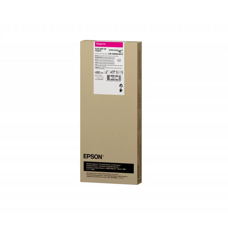 Epson SJIC48P-M original rašalo kasetė, 1 vnt., purpurinė