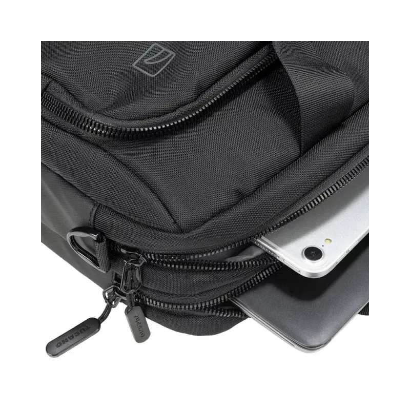 Tucano Player BPLA15D-BK nešiojamojo kompiuterio krepšys 15,6 colio (39,6 cm) nešiojamiesiems kompiuteriams / MacBook Pro 16, juodas