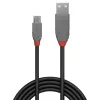 Lindy 0,5 m USB 2.0 Type A – Micro-B laidas, Anthra Line