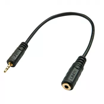 Lindy 2,5mm vyriškas į 3,5mm moteriškas garso adapteris
