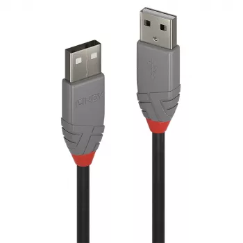 Lindy 0,2 m USB 2.0 A-A laidas, Anthra Line