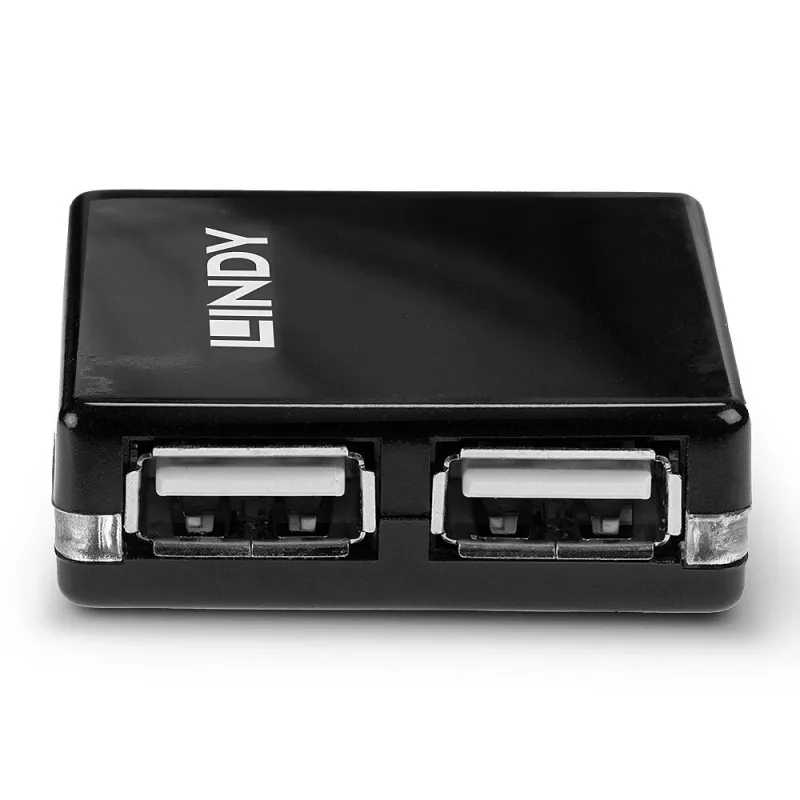 USB šakotuvas Lindy 4 prievadų USB 2.0 Mini Hub