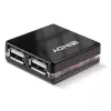 USB šakotuvas Lindy 4 prievadų USB 2.0 Mini Hub