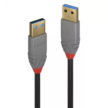Lindy 3 m USB 3.2 A-A laidas, 5 Gbps, Anthra Line