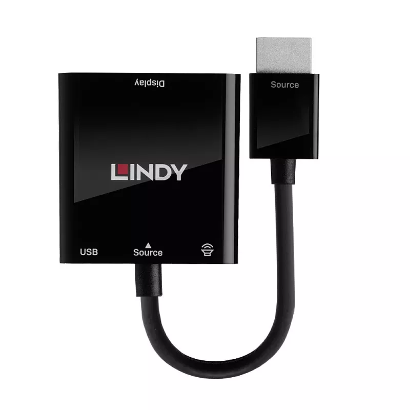 HDMI į VGA ir garso keitiklis Lindy 38285