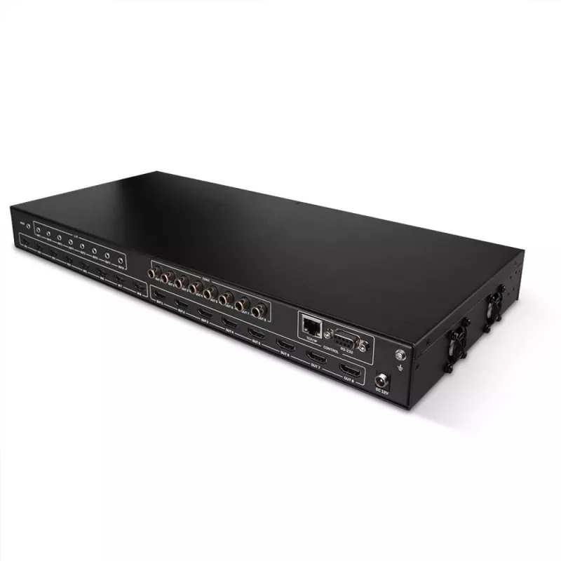 AV matricinis perjungiklis Lindy 8x8 HDMI 4K60 matrica