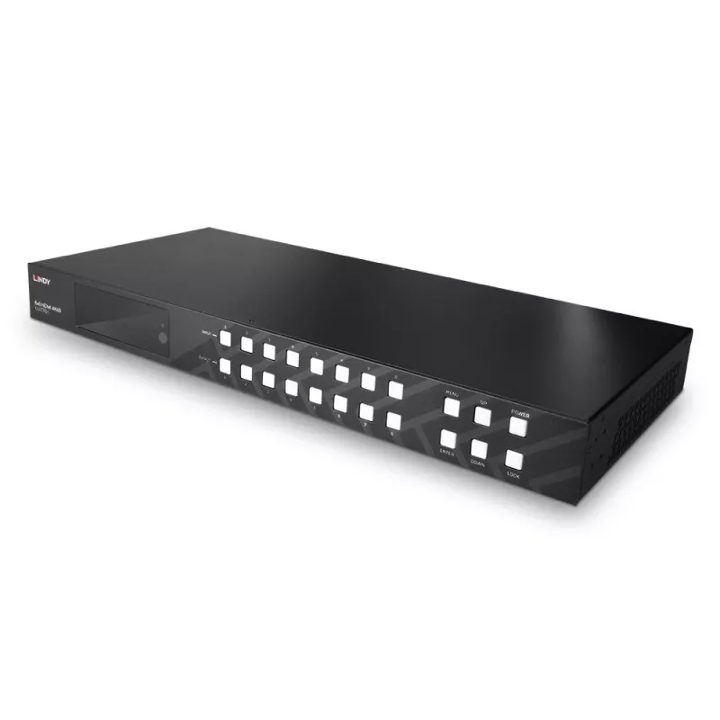 AV matricinis perjungiklis Lindy 8x8 HDMI 4K60 matrica