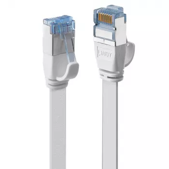 Lindy 47541 tinklo kabelis baltas 1 m Cat6a U/FTP (STP)