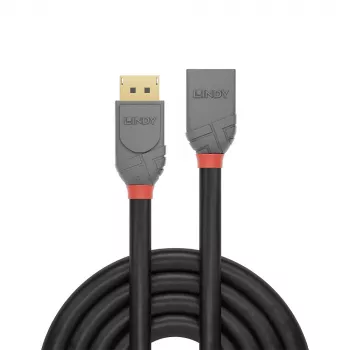 Lindy 3 m DisplayPort 1.4 ilginimo laidas, Anthra Line