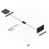 Lindy 50m HDMI 4K30 kartotuvas, HDCP 2.2, AV imtuvas, laidinis, juodas