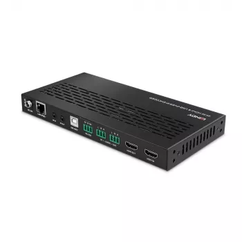 AV siųstuvas Lindy 4K30 HDMI ir USB per IP sistema – Enkoderis 3840 x 2160 pikselių