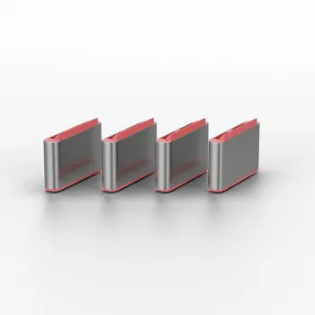 USB Type C prievado blokavimo raktas Lindy, 4 vnt., rožiniai