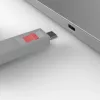 USB Type C prievado blokavimo raktas Lindy, 4 vnt., rožiniai