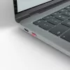 USB Type C prievado blokavimo raktas Lindy, 4 vnt., rožiniai