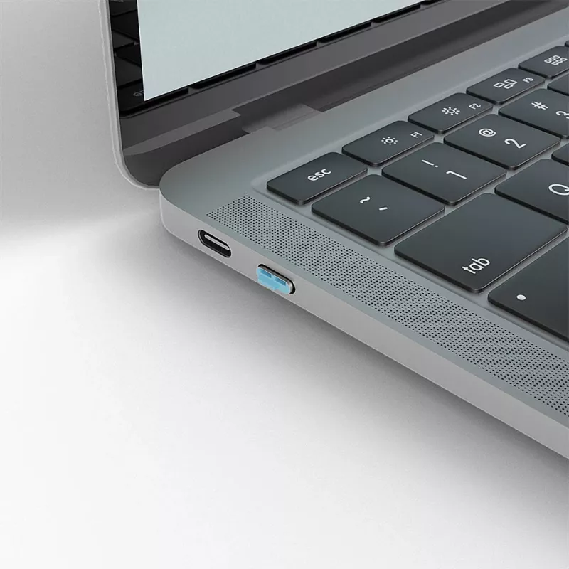 USB Type-C prievado blokatorius Lindy raktų rinkinys 4 vnt. mėlyni