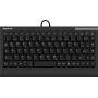 Klaviatūra KeySonic ACK-595C+ (DE) biuro USB QWERTZ vokiška juoda