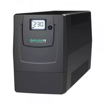 Nepertraukiamo maitinimo šaltinis ONLINE USV-Systeme YUNTO Smile 800 Line-Interactive 0.8 kVA 480 W 2 AC lizdai 9 Ah baterija LCD bokštas
