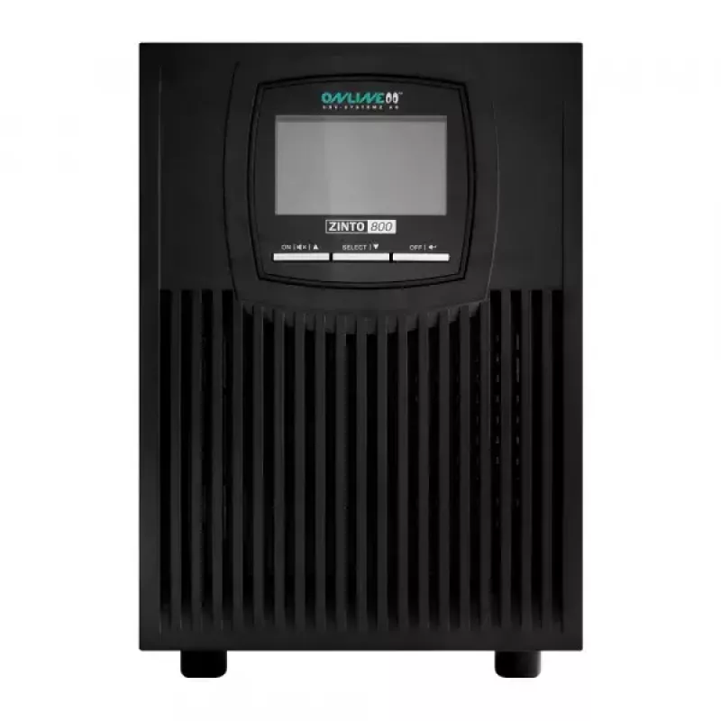 Nepertraukiamo maitinimo šaltinis UPS ONLINE USV-Systeme ZINTO 800 T 0.8 kVA 720 W 8 AC lizdai
