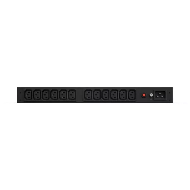 CyberPower PDU20BHVIEC12R maitinimo skirstytuvas (PDU) 12 IEC-320 C13 lizdų 1U juodas