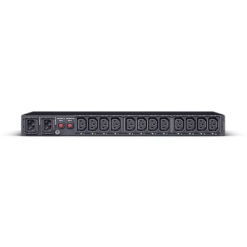 CyberPower PDU44004 valdomas 1U PDU su ATS ir 12 lizdų