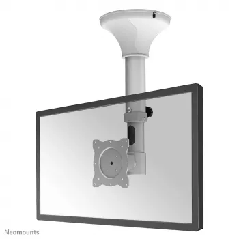Neomounts FPMA-C025SILVER lubinis laikiklis monitoriui/TV 10-30 colių - aukštis 37-47 cm - pakreipiamas