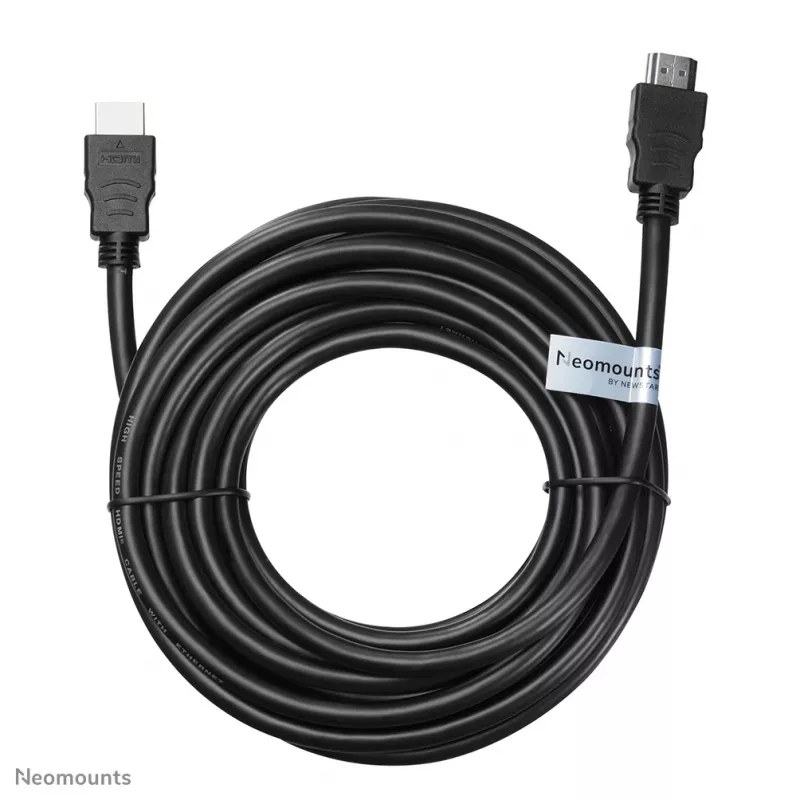 Neomounts HDMI25MM HDMI laidas - 7,5 metro, 7,5 m, 10,2 Gbit/s, Juodas