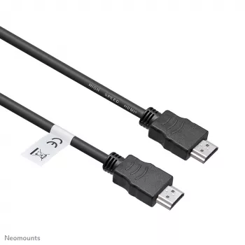 Neomounts HDMI35MM HDMI laidas - 10 metrų, 10 m, HDMI A tipo (standartinis), HDMI A tipo (standartinis), 10.2 Gbit/s, Juoda