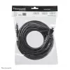 Neomounts HDMI35MM HDMI laidas - 10 metrų, 10 m, HDMI A tipo (standartinis), HDMI A tipo (standartinis), 10.2 Gbit/s, Juoda