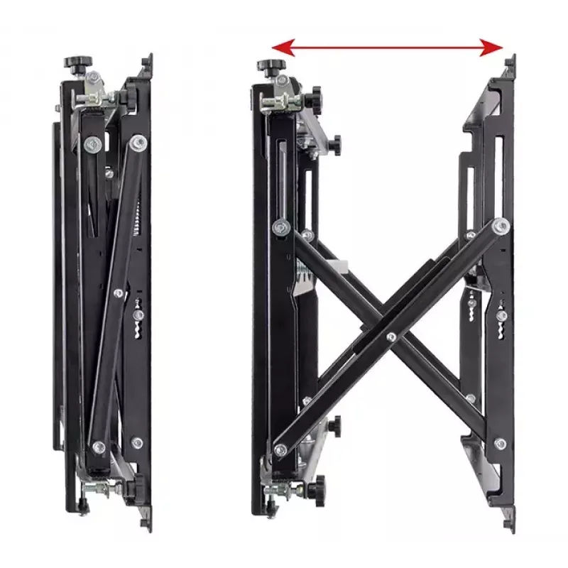 Prie sienos montuojamas laikiklis B-Tech BT8310XL/B Universal Heavy Duty Pop-Out su mikroreguliavimu