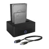 ICY BOX 2-jėjų dokavimo ir klonavimo stotelė 2,5 inch arba 3,5 inch SATA diskams su USB 3.0 sąsaja