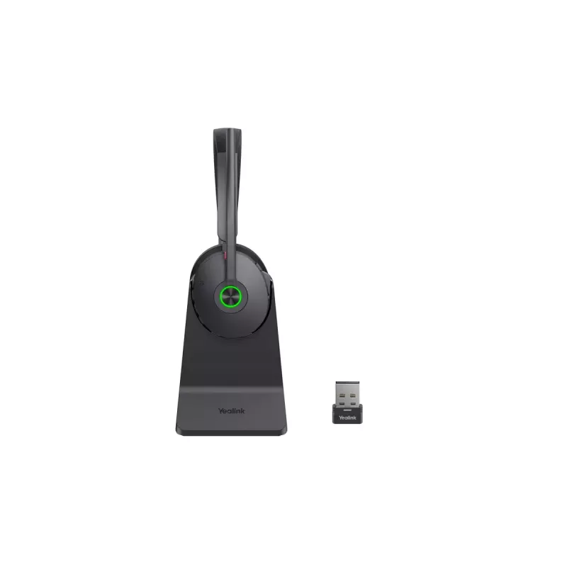 Yealink BH74 su stovu belaidė ANC ausinė UC USB-C/A