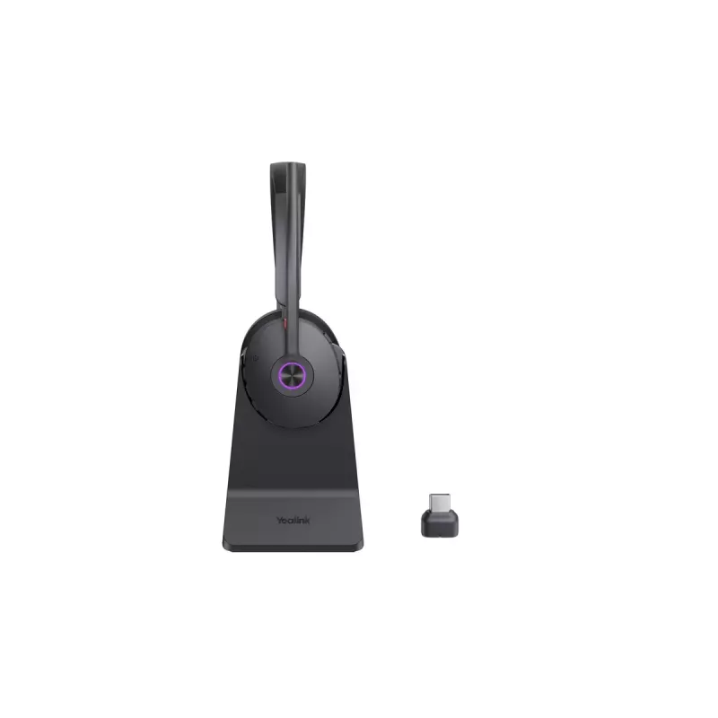 Yealink BH74 su stovu belaidė ANC ausinė UC USB-C/A