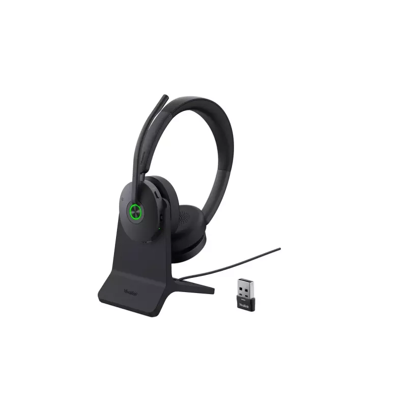 Yealink BH74 su stovu belaidė ANC ausinė UC USB-C/A