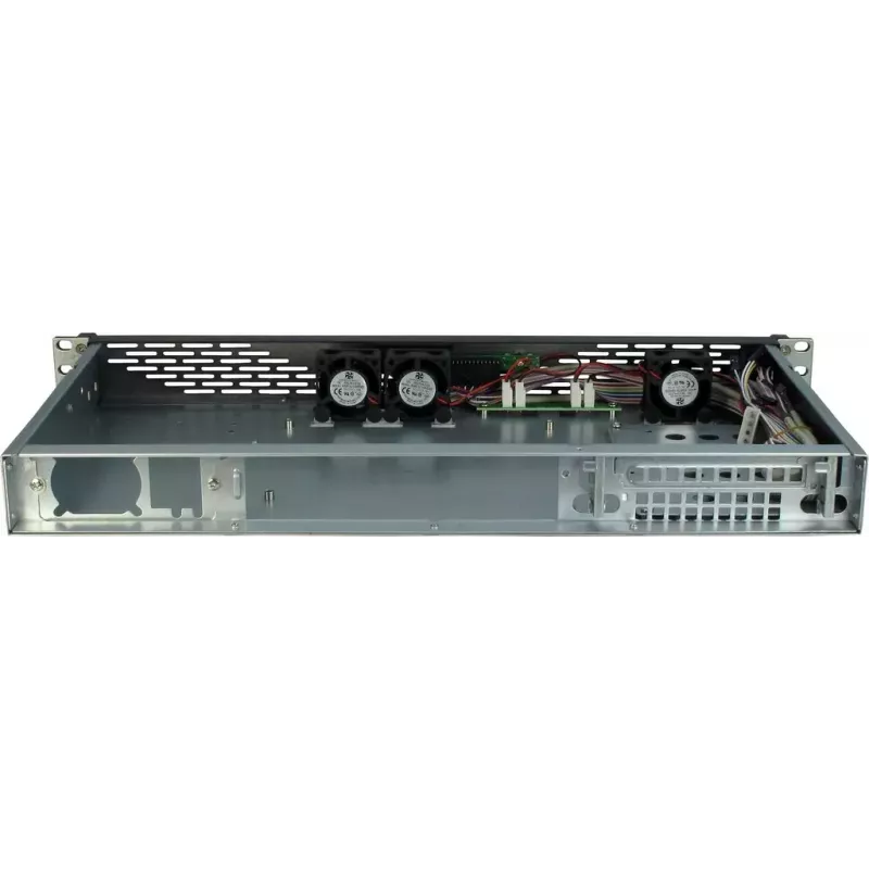 Serverinis korpusas Inter-Tech 1U K-125L Mini ITX pilkas