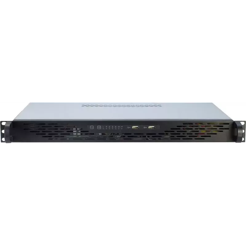 Serverinis korpusas Inter-Tech 1U K-125L Mini ITX pilkas