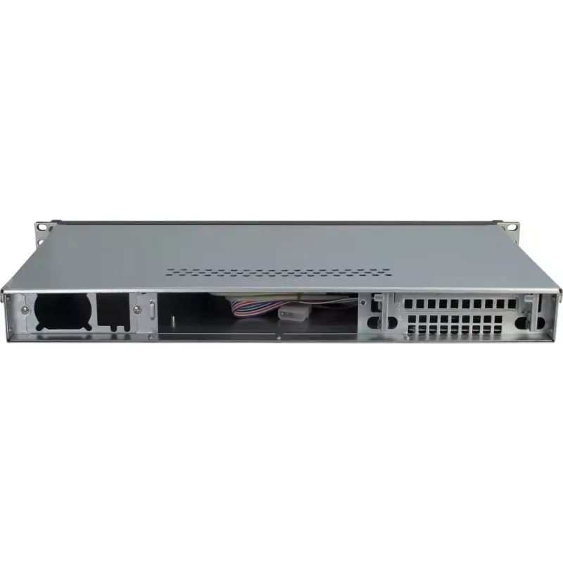 Serverinis korpusas Inter-Tech 1U K-125L Mini ITX pilkas