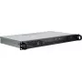 Serverinis korpusas Inter-Tech 1U K-125L Mini ITX pilkas