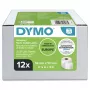 DYMO S0722420 LabelWriter siuntų / vardinių kortelių etiketės, 54 x 101 mm, 12 ritinėlių po 220 (2640 etikečių), lipnios, baltos