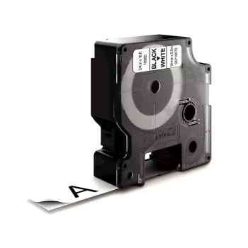 Juostelė etikečių DYMO D1 Durable Black on White 19mm