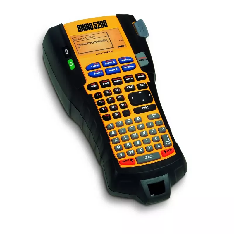 Etikečių spausdintuvas DYMO RHINO 5200 terminis perkėlimas 180 x 180 DPI