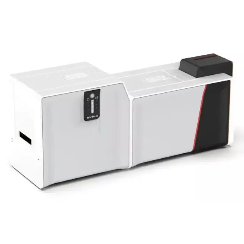 Plastikinių kortelių spausdintuvas Evolis Primacy 2 – dažų sublimacija / dervos terminis perkėlimas, 300 x 1200 DPI, 100 kortelių įvesties dėklas, Fast Ethernet