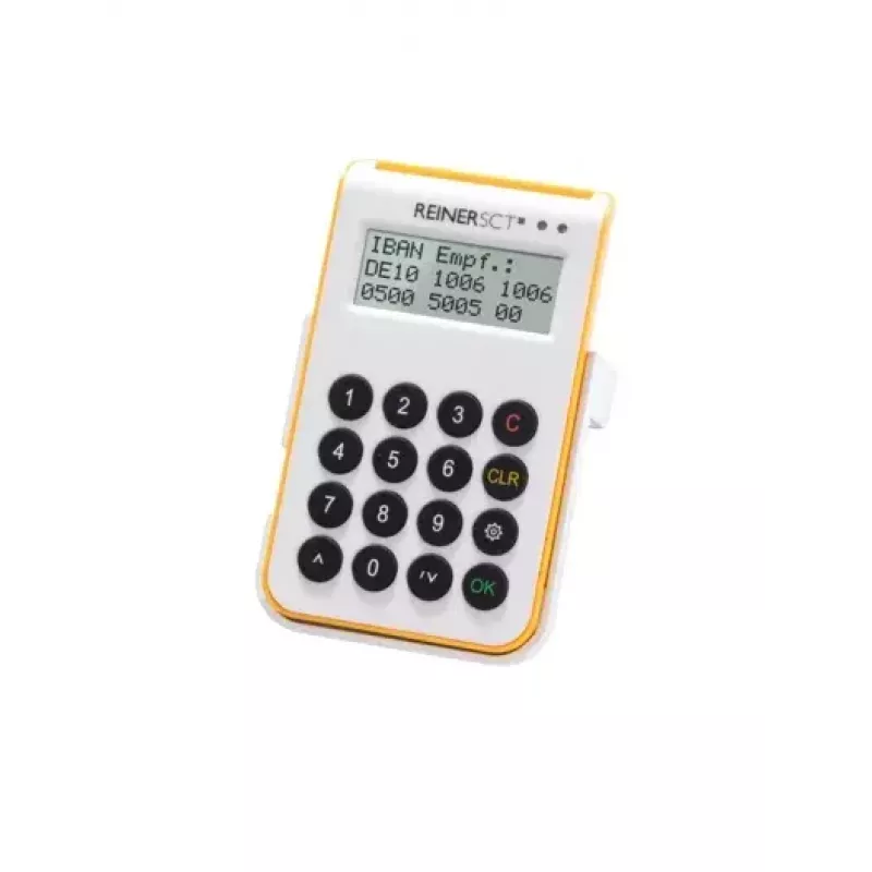 Skaitytuvas Smart Card Reiner SCT cyberJack one USB Baltas Geltonas
