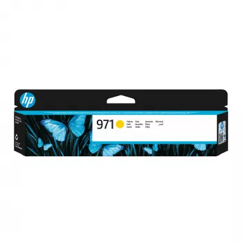 HP 971 geltona originali rašalo kasetė (CN624AE)