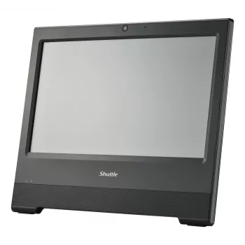 Shuttle All-In-One Barebone X50V9U3, 15,6 colio varžinis vieno lietimo ekranas, Intel i3-1315U, WiFi, IP54, be ventiliatoriaus, 24/7 nuolatiniam darbui
